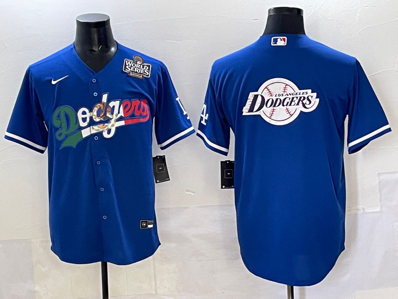 Men Los Angeles Dodgers blank blue Nike 2025 MLB All Star Jersey 007